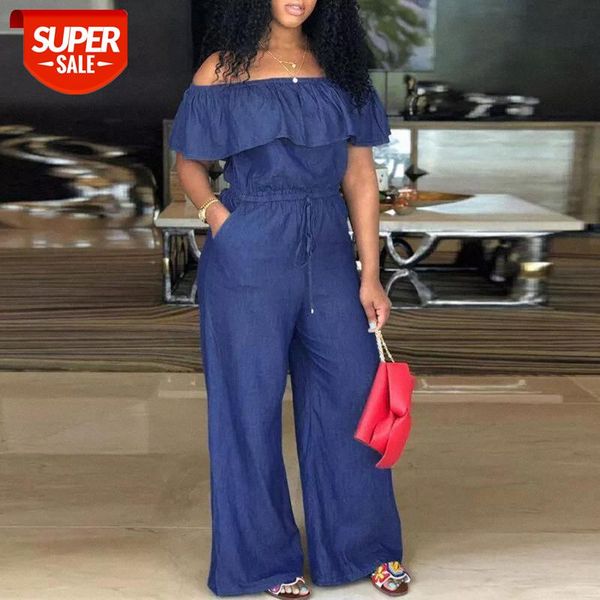 denim rompers womens jumpsuit 2019 slash neck off shoulder ruffles playsuits plus size wide leg pants overalls plus size #oo8q, White
denim rompers womens jumpsuit 2019 slash neck off shoulder ruffles playsuits plus size wide leg pants overalls plus size #oo8q, White