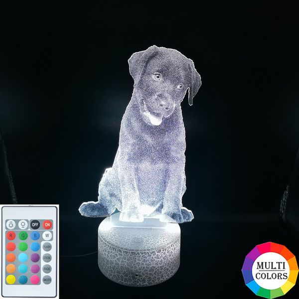 novelty night light cute labrador puppy 3d led table lamp pet dog nightlights kids room decoration rgb color gift bluetooth base
novelty night light cute labrador puppy 3d led table lamp pet dog nightlights kids room decoration rgb color gift bluetooth base