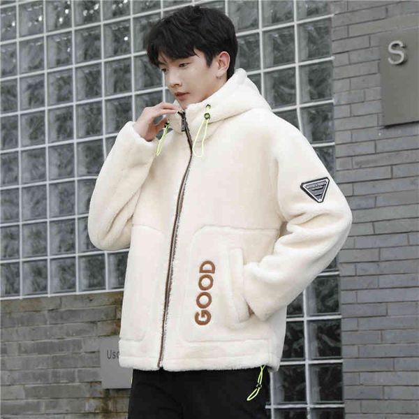 winter cashmere jacket men's trend thickened stand collar cotton padded fit leisure granular, Black;brown
winter cashmere jacket men's trend thickened stand collar cotton padded fit leisure granular, Black;brown