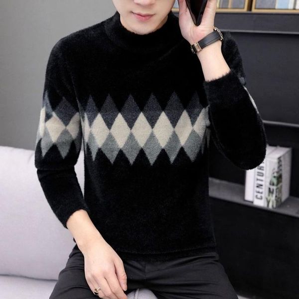 men's sweaters sweater men korean style trend personality splicing sequin bottoming shirt young and middle-aged, White;black
men's sweaters sweater men korean style trend personality splicing sequin bottoming shirt young and middle-aged, White;black