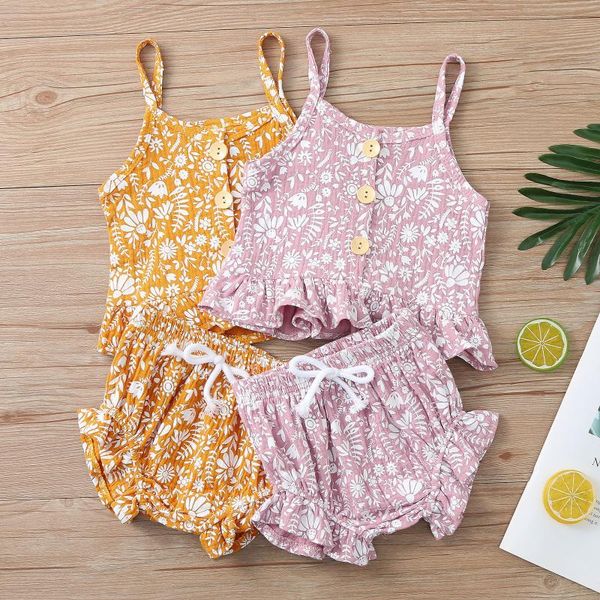 clothing sets toddler kids baby girls linen floral strapless cotton girl outfit tee ruffles shorts outfits clothes set, White
clothing sets toddler kids baby girls linen floral strapless cotton girl outfit tee ruffles shorts outfits clothes set, White
