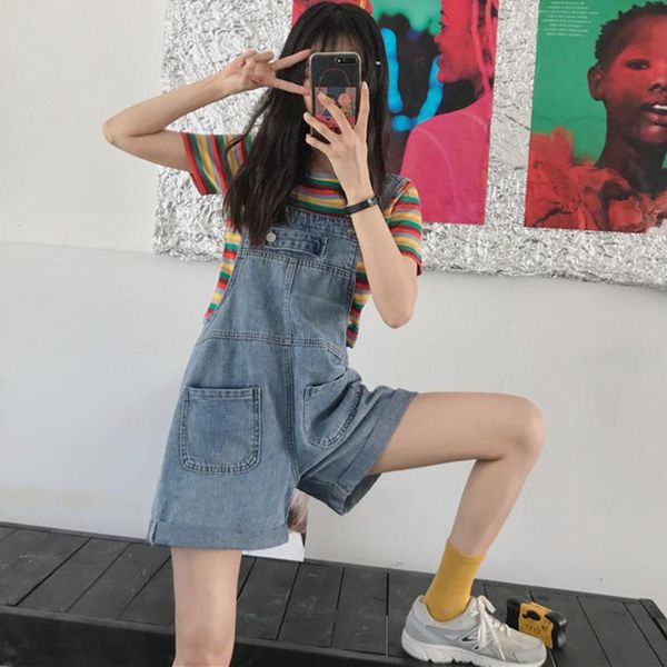women's jumpsuits & rompers summer wide leg jumpsuit women korean fashion casual loose jeans playsuit ladies denim overalls shorts comb, Black;white
women's jumpsuits & rompers summer wide leg jumpsuit women korean fashion casual loose jeans playsuit ladies denim overalls shorts comb, Black;white
