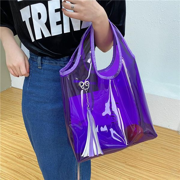 evening bags fashion clear women handbag 2021 summer pvc jelly large shoulder for transparent beach bag composite tote purse
evening bags fashion clear women handbag 2021 summer pvc jelly large shoulder for transparent beach bag composite tote purse