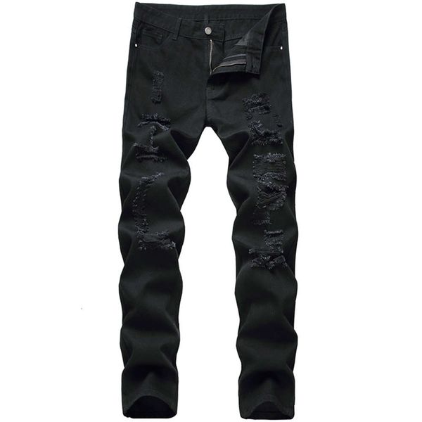 men high street ripped jeans 2020 new black jeans men trendy pants, Blue
men high street ripped jeans 2020 new black jeans men trendy pants, Blue