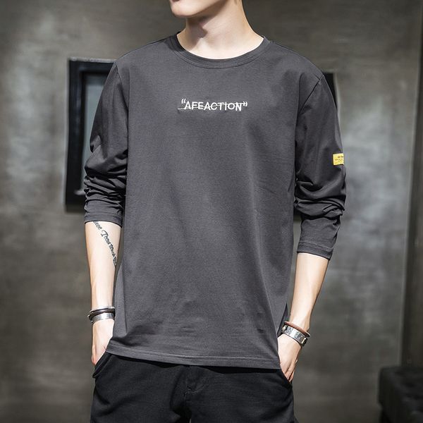 men's t long sleeve t- 2021 spring and autumn ins casual youth korean base shirt men's fashion, White;black
men's t long sleeve t- 2021 spring and autumn ins casual youth korean base shirt men's fashion, White;black