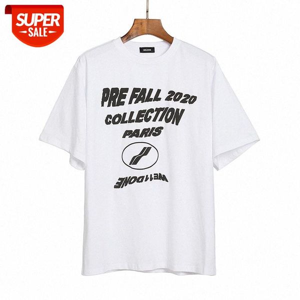 20ss quality we11 wave letter printing korean version of the tide brand welldone short-sleeved t-shirt couple batch #ys6c, White;black
20ss quality we11 wave letter printing korean version of the tide brand welldone short-sleeved t-shirt couple batch #ys6c, White;black