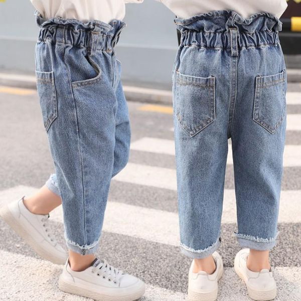 jeans baby boys girls denim trousers spring children hole cowboy pants bottoming elastic waist kids clothing 2-8years, Blue
jeans baby boys girls denim trousers spring children hole cowboy pants bottoming elastic waist kids clothing 2-8years, Blue