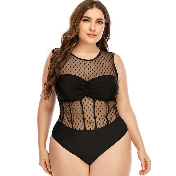 plus size women's one piece swimsuit heart mesh swimwear female push up solid black beachwear bathing suit l xl xxl 3xl 4xl 5xl
plus size women's one piece swimsuit heart mesh swimwear female push up solid black beachwear bathing suit l xl xxl 3xl 4xl 5xl