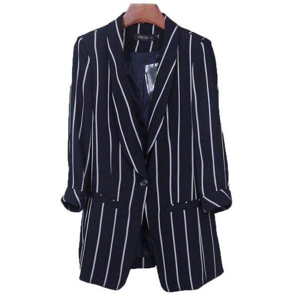 women's suits & blazers 2021 spring and summer suit striped blazer large size 5xl can wear 100kg, White;black
women's suits & blazers 2021 spring and summer suit striped blazer large size 5xl can wear 100kg, White;black