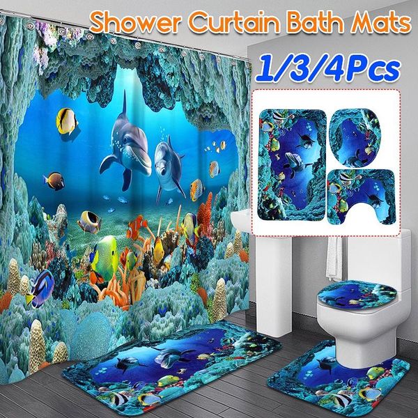 curtain & drapes ocean dolphin deep sea waterproof shower bathroom toilet seat cover mat home room bath rugs set
curtain & drapes ocean dolphin deep sea waterproof shower bathroom toilet seat cover mat home room bath rugs set