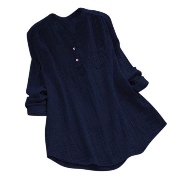 women's blouses & shirts 2021 women plus size autumn winter fashion stand collar shirt long sleeve casual loose tunic blouse s-5xl, White
women's blouses & shirts 2021 women plus size autumn winter fashion stand collar shirt long sleeve casual loose tunic blouse s-5xl, White