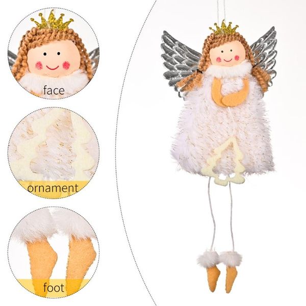 christmas decorations girl angel with silver wing tree doll hanging pendant decoration cute ornaments crafts for xmas home
christmas decorations girl angel with silver wing tree doll hanging pendant decoration cute ornaments crafts for xmas home
