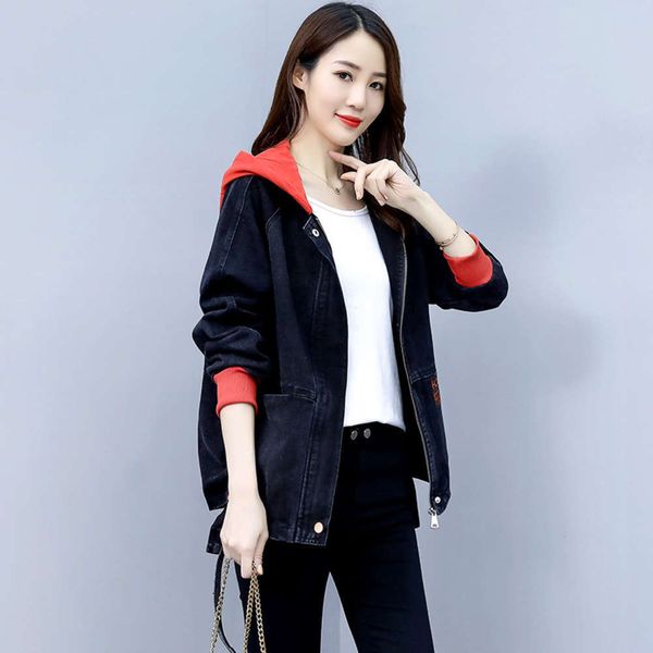 cool and jeans women's loose korean short versatile 2020 spring autumn new ins casual jacket, Black;brown
cool and jeans women's loose korean short versatile 2020 spring autumn new ins casual jacket, Black;brown