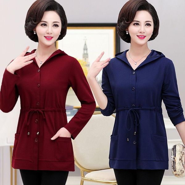 women's jackets women knitted cardigan coat autumn winter 2021 casual hooded long sleeve crochet knit sweater female double pocket, Black;brown
women's jackets women knitted cardigan coat autumn winter 2021 casual hooded long sleeve crochet knit sweater female double pocket, Black;brown