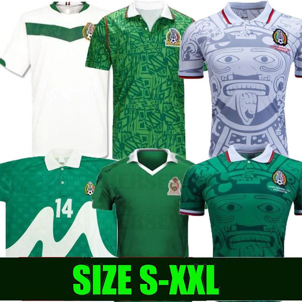2006 mexico retro soccer jerseys rafael marquez home away 1986 1994 1995 1998 world cup final uniform football shirt vintage blanco camiseta, Black;yellow
2006 mexico retro soccer jerseys rafael marquez home away 1986 1994 1995 1998 world cup final uniform football shirt vintage blanco camiseta, Black;yellow