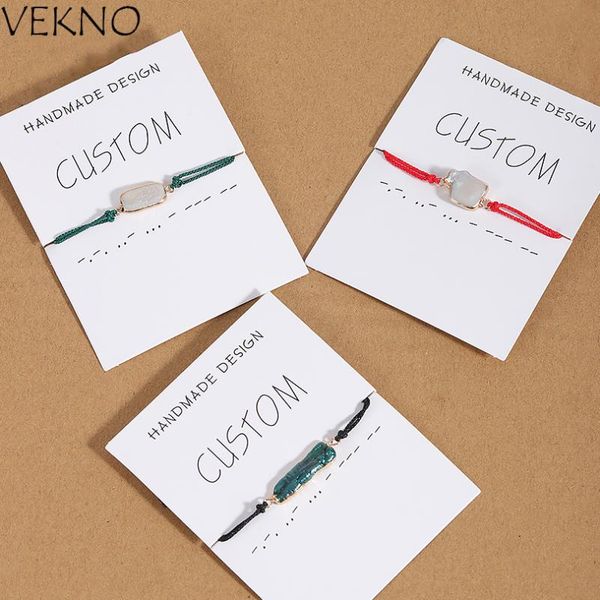 charm bracelets vekno natural baroque pearl bracelet handmade adjustable rope string braided lucky friendship femme men, Golden;silver
charm bracelets vekno natural baroque pearl bracelet handmade adjustable rope string braided lucky friendship femme men, Golden;silver