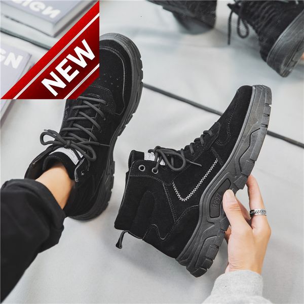 black martin fashion winter versatile british high helper work outdoor anti-skid and wear-resistant men's leather boots
black martin fashion winter versatile british high helper work outdoor anti-skid and wear-resistant men's leather boots