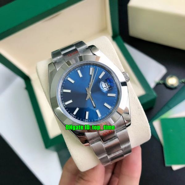 83 styles watches gdf 904l 116300 41mm miyota 8215 automatic mens watch sapphire mirror blue dial stainless steel bracelet gents sports wris, Slivery;brown
83 styles watches gdf 904l 116300 41mm miyota 8215 automatic mens watch sapphire mirror blue dial stainless steel bracelet gents sports wris, Slivery;brown