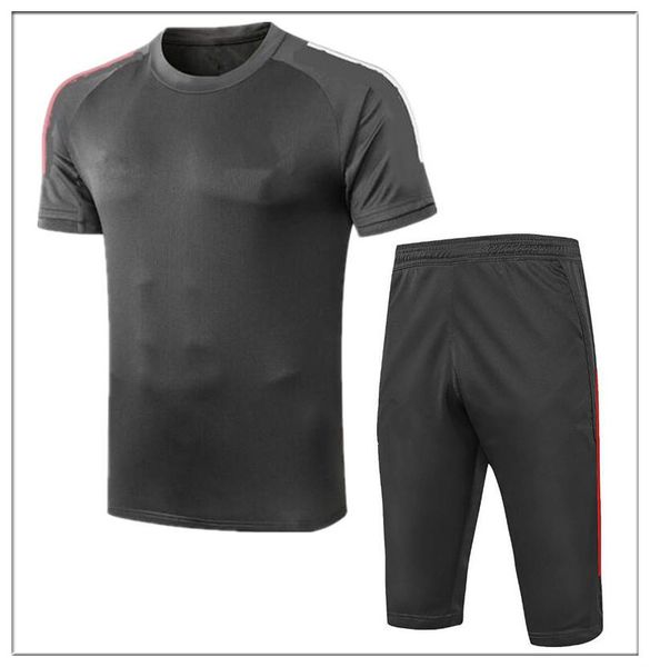 21 football tracksuit kits shirts 3/4 pants 11 maillots de short sleeve soccer training payet benedetto ronaldo di maria cavani, Black
21 football tracksuit kits shirts 3/4 pants 11 maillots de short sleeve soccer training payet benedetto ronaldo di maria cavani, Black