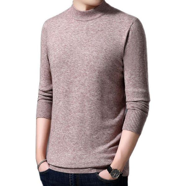 men's sweaters 2021 fashion brand sweater for mens pullovers half turtleneck slim fit jumpers knitwea korean style casual clothing male, White;black
men's sweaters 2021 fashion brand sweater for mens pullovers half turtleneck slim fit jumpers knitwea korean style casual clothing male, White;black