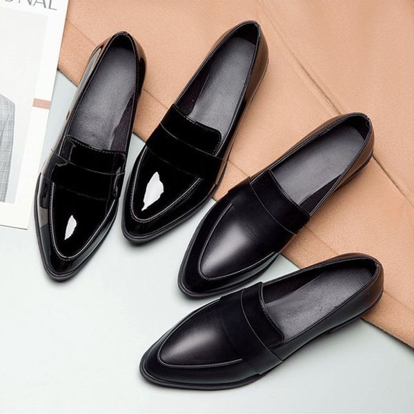 2021 new black square patent leather woman solid color pointed toe med heels pumps women daily casual office shoes osev
2021 new black square patent leather woman solid color pointed toe med heels pumps women daily casual office shoes osev
