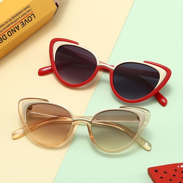 sunglasses cat eye kids 2021 fashion brand child sun glasses anti-uv baby sun-shading girl boy sunglass oculos de sol, Blue
sunglasses cat eye kids 2021 fashion brand child sun glasses anti-uv baby sun-shading girl boy sunglass oculos de sol, Blue