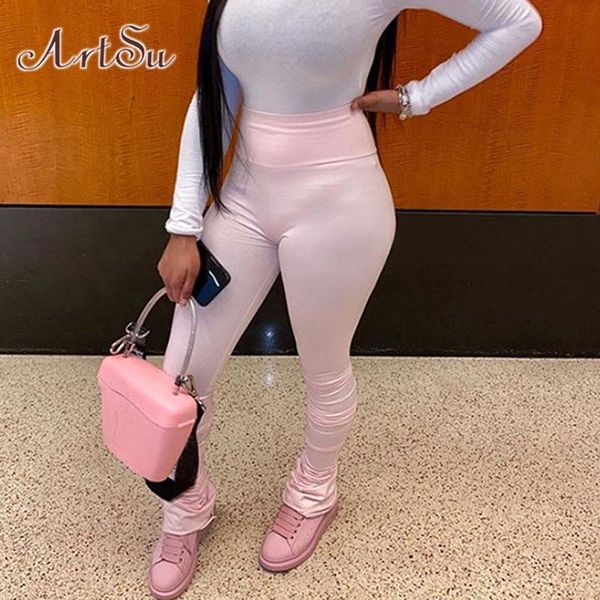 women's leggings autumn high waist skinny ladies casual streetwear solid stacked pants women soft trousers legging asle20025, Black
women's leggings autumn high waist skinny ladies casual streetwear solid stacked pants women soft trousers legging asle20025, Black