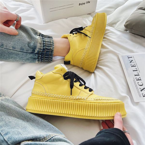 fashion brand high korean spring personalized men's fashion versatile youth thick soled sho, Black
fashion brand high korean spring personalized men's fashion versatile youth thick soled sho, Black