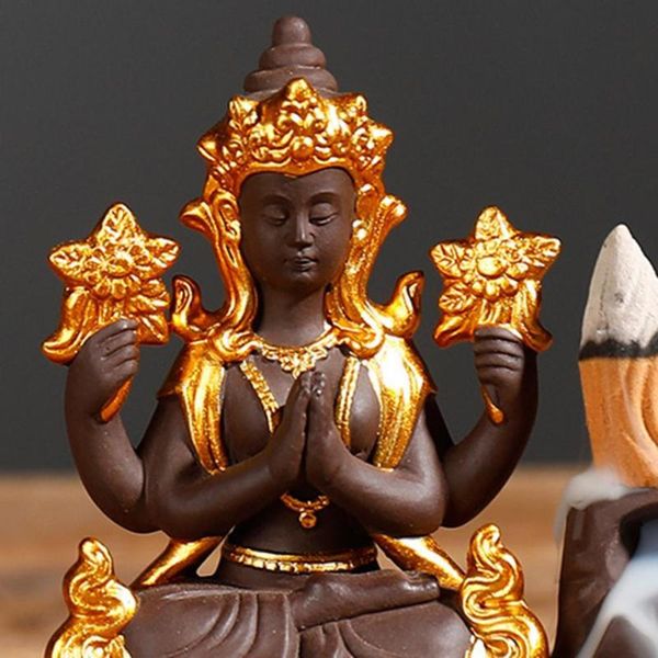 fragrance lamps buddha backflow incense burner creative sandalwood coil base waterfall fountain decoractive censer handicraft home decor 
fragrance lamps buddha backflow incense burner creative sandalwood coil base waterfall fountain decoractive censer handicraft home decor