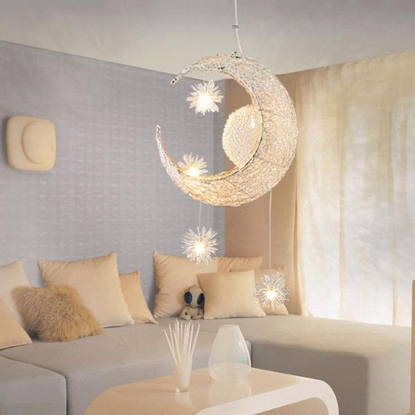 pendant lamps european style star and moon creative personality restaurant bar counter bedroom warm children's room lights wf1016
pendant lamps european style star and moon creative personality restaurant bar counter bedroom warm children's room lights wf1016