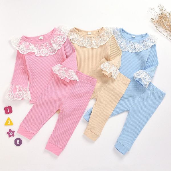 2021 new fashion autumn baby lace lounge kids pajamas set solid ribbed cotton 2-7y girls sleepwear princess evening 8w1e, White
2021 new fashion autumn baby lace lounge kids pajamas set solid ribbed cotton 2-7y girls sleepwear princess evening 8w1e, White