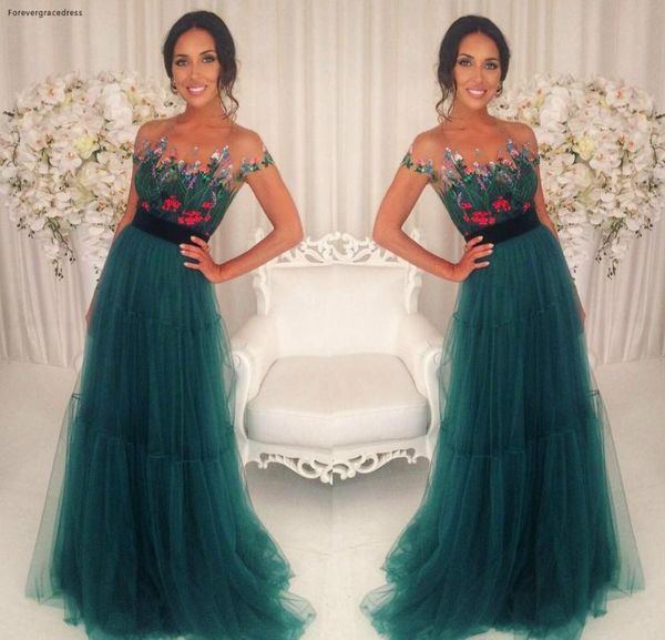 party dresses 2021 long evening dress a line tulle floral applique pageant formal holiday wear prom gown custom made plus size, White;black
party dresses 2021 long evening dress a line tulle floral applique pageant formal holiday wear prom gown custom made plus size, White;black