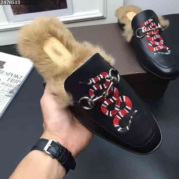 man snake slippers with fur real leather embroidered coral snake hair drag rose lips horse cuff-upholstery winter home shoes woman, Black
man snake slippers with fur real leather embroidered coral snake hair drag rose lips horse cuff-upholstery winter home shoes woman, Black