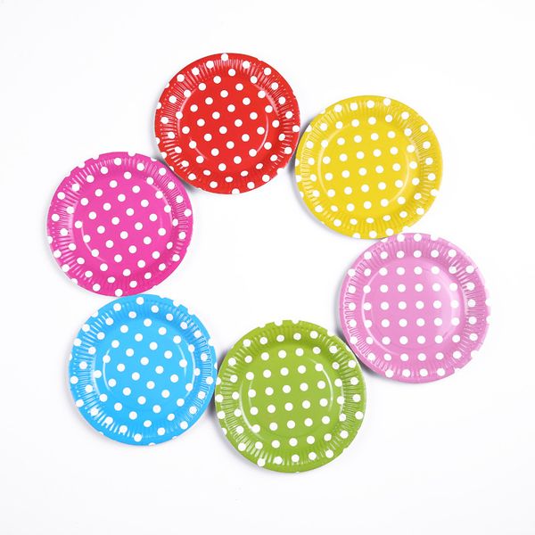 children's 7-inch cartoon paper plate party dessert snack wave point printed dinner cake dot
children's 7-inch cartoon paper plate party dessert snack wave point printed dinner cake dot