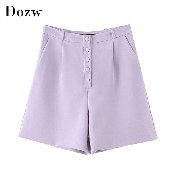 women's shorts summer 2021 solid casual women fashion high waist button purple side pockets streetwear ladies bottoms, White;black
women's shorts summer 2021 solid casual women fashion high waist button purple side pockets streetwear ladies bottoms, White;black