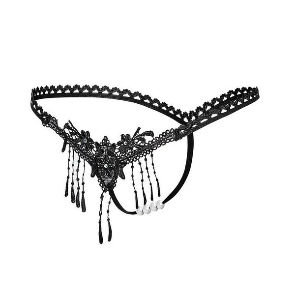women's panties lace thong exotic beading t-pants pearl women underwear wholesale, Black;pink
women's panties lace thong exotic beading t-pants pearl women underwear wholesale, Black;pink