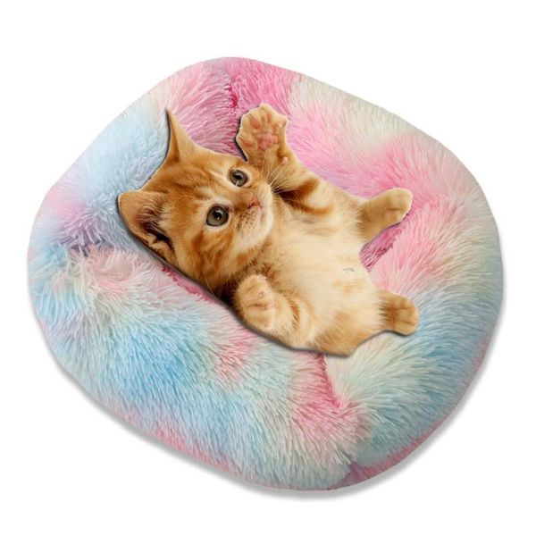 super soft pet bed kennel dog round cat winter warm sleeping bag long plush puppy cushion mat portable cat supplies
super soft pet bed kennel dog round cat winter warm sleeping bag long plush puppy cushion mat portable cat supplies