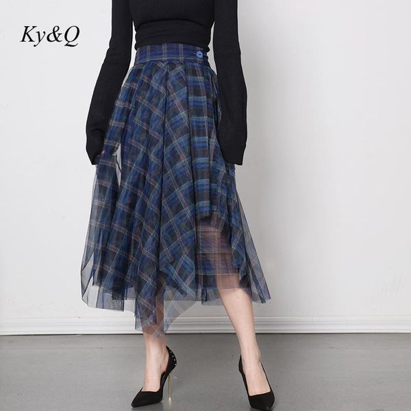 blue plaid patchwork tulle lace mesh skirts women elegant high waist hit color irregular a line skirts female 2021 autumn winter, Black
blue plaid patchwork tulle lace mesh skirts women elegant high waist hit color irregular a line skirts female 2021 autumn winter, Black