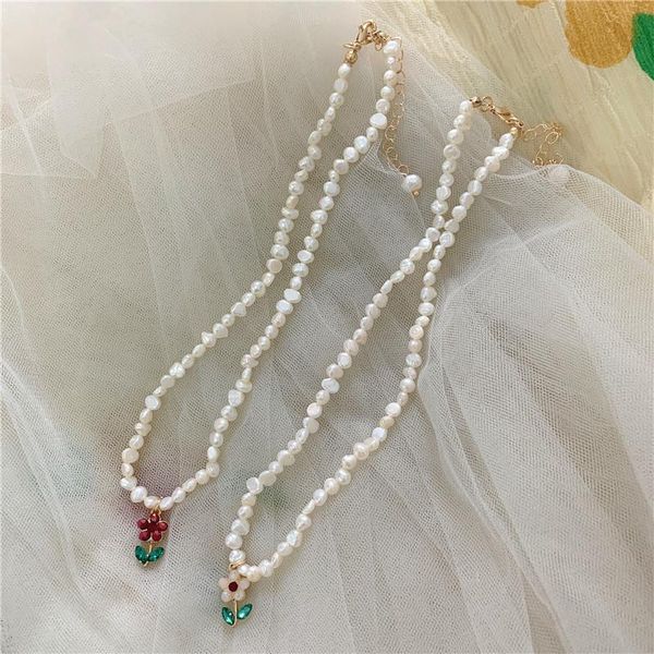 pendant necklaces french irregular freshwater pearl chains necklace 2021 layer chain flower for women jewelry girl gift, Silver
pendant necklaces french irregular freshwater pearl chains necklace 2021 layer chain flower for women jewelry girl gift, Silver