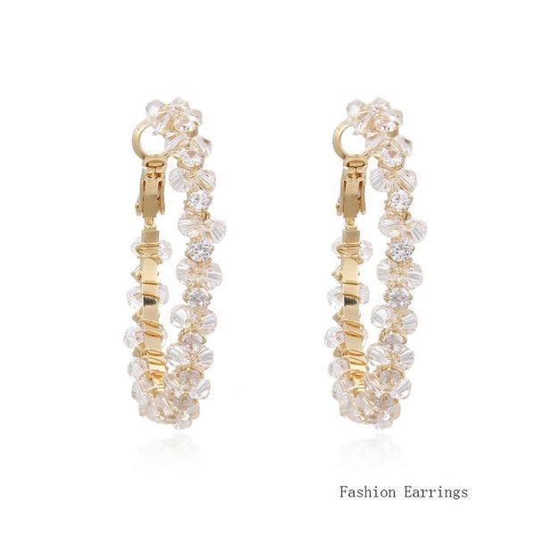 hoop & huggie fashion women earrings crystal metal vintage elegant round shape birthday jewelry accessories for, Golden;silver
hoop & huggie fashion women earrings crystal metal vintage elegant round shape birthday jewelry accessories for, Golden;silver