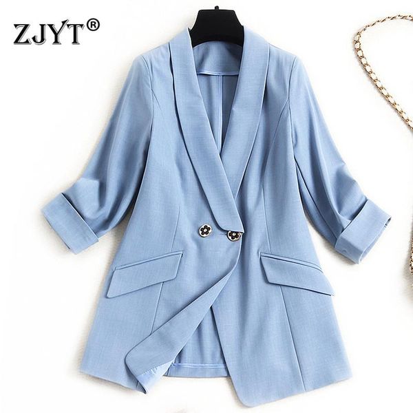 women's suits & blazers elegant lady spring shawl collar solid slim women fashion plus size casual jackets and coats female, White;black
women's suits & blazers elegant lady spring shawl collar solid slim women fashion plus size casual jackets and coats female, White;black