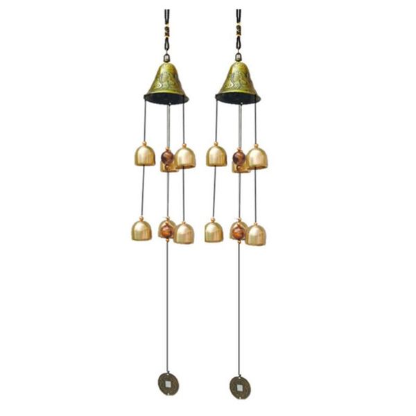 decorative objects & figurines 2pcs wind chimes metal good luck hanging bell feng shui garden vintage dragon for indoor outdoor blessing dec
decorative objects & figurines 2pcs wind chimes metal good luck hanging bell feng shui garden vintage dragon for indoor outdoor blessing dec