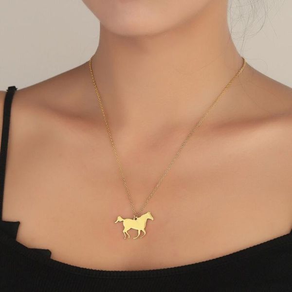 chains stainless steel horse necklaces running pendant trendy girlfriend kid jewelry, Silver
chains stainless steel horse necklaces running pendant trendy girlfriend kid jewelry, Silver