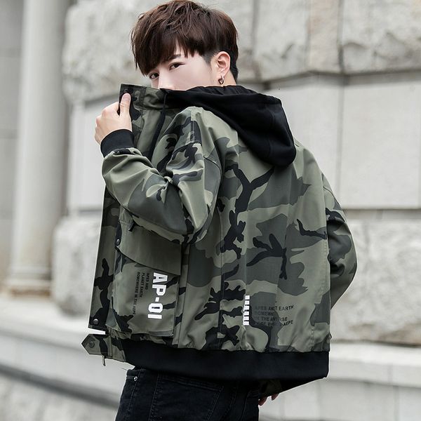 2021 new camouflage jacket printed homme with hoodie big pockets plus size m-4xl man men jackets outerwear from vintage 5qy7, Black;brown
2021 new camouflage jacket printed homme with hoodie big pockets plus size m-4xl man men jackets outerwear from vintage 5qy7, Black;brown