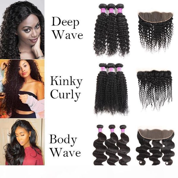 malaysian deep wave kinky curly human virgin hair bundles with frontal unprocessed brazilian body wave hair bundles accessories extensions, Black
malaysian deep wave kinky curly human virgin hair bundles with frontal unprocessed brazilian body wave hair bundles accessories extensions, Black
