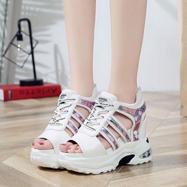 women chunky platform sandals designers new brand 2021summer beach casual shoes woman lace up wedges 11cm fashion sandal ladies, Black
women chunky platform sandals designers new brand 2021summer beach casual shoes woman lace up wedges 11cm fashion sandal ladies, Black