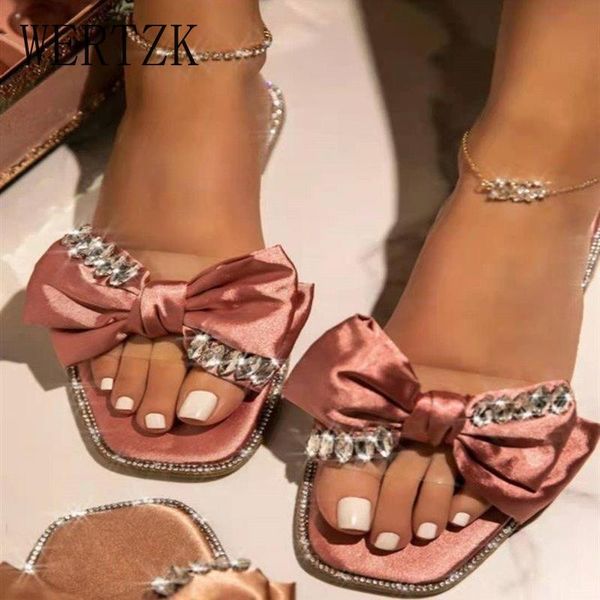 slippers fashion bowknot women's shoes summer open toe rhinestone outdoor casual sandals plus size zapatillas de mujer, Black
slippers fashion bowknot women's shoes summer open toe rhinestone outdoor casual sandals plus size zapatillas de mujer, Black