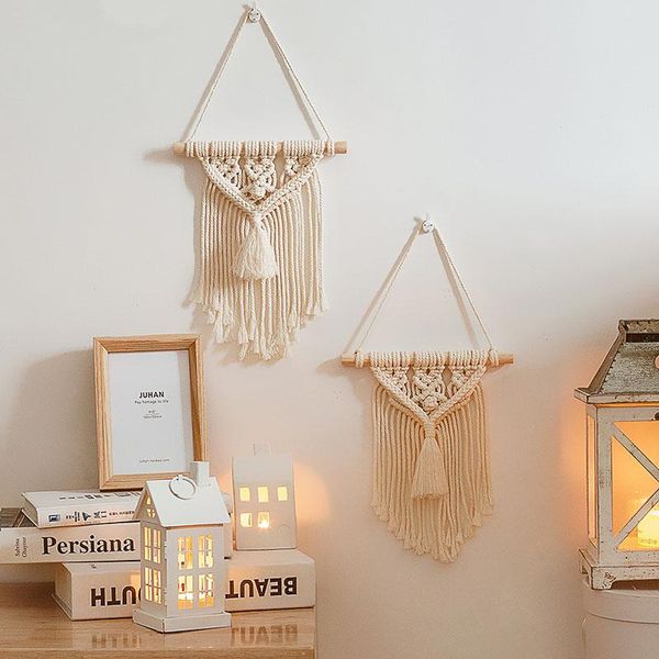 tapestries nordic wall hanging tapestry tassel macrame handmade woven cotton rope bedroom home decor boho room decoration
tapestries nordic wall hanging tapestry tassel macrame handmade woven cotton rope bedroom home decor boho room decoration