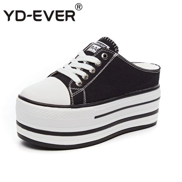 dress shoes yd-ever 9cm canvas women platform wedge super high heel casual lace up slippers pumps black white
dress shoes yd-ever 9cm canvas women platform wedge super high heel casual lace up slippers pumps black white