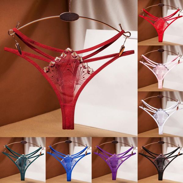 women's panties women multicolor lace g-string fashion cross belt thong transparent briefs embroidered underwear underpants, Black;pink
women's panties women multicolor lace g-string fashion cross belt thong transparent briefs embroidered underwear underpants, Black;pink